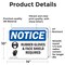 Signmission 10 in Height, 14 in Width, Vinyl Decal, Rectangle OS-2PACK-NS-D-1014-L-18137 - alternate 6